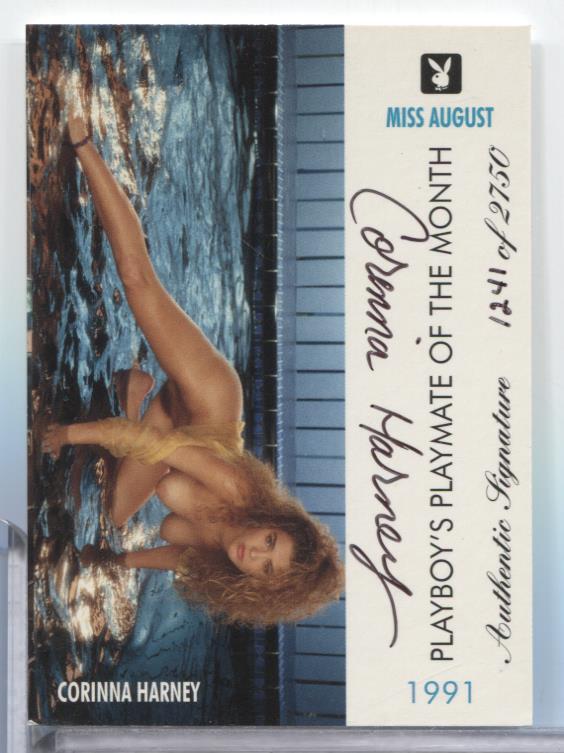 Corinna Harney Miss August 1996 Playboy Auto 1241/2750 #114 062123MLCD31