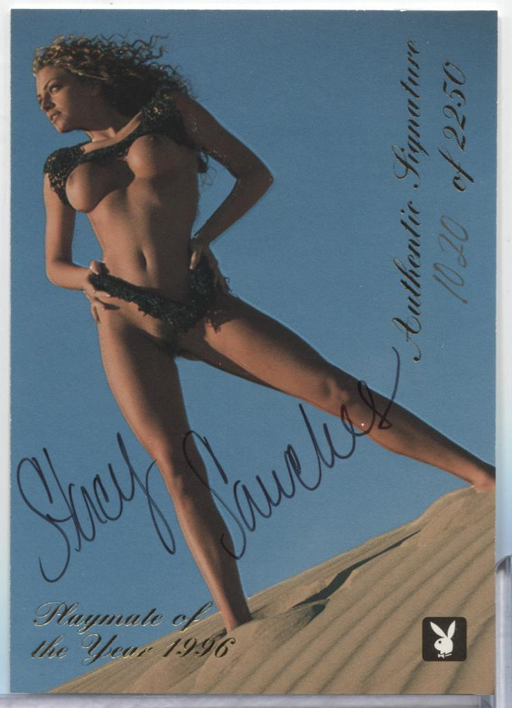 Stacy Sanches 1996 Playboy Auto Box Topper 1020/2250 #6PY 062623MLCD44