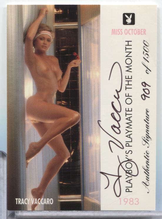 Tracy Vaccaro Miss October 1997 Playboy Auto 909/1500 #90 063023MLCD114