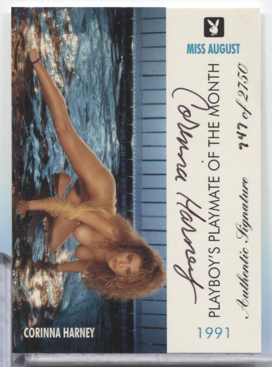 Corinna Harney Miss August 1996 Playboy Auto 747/2750 #114 063023MLCD95