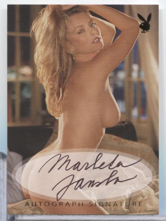 Marketa Janska Playmate 2008 Playboy Auto #MJ/V 062923MLCD21