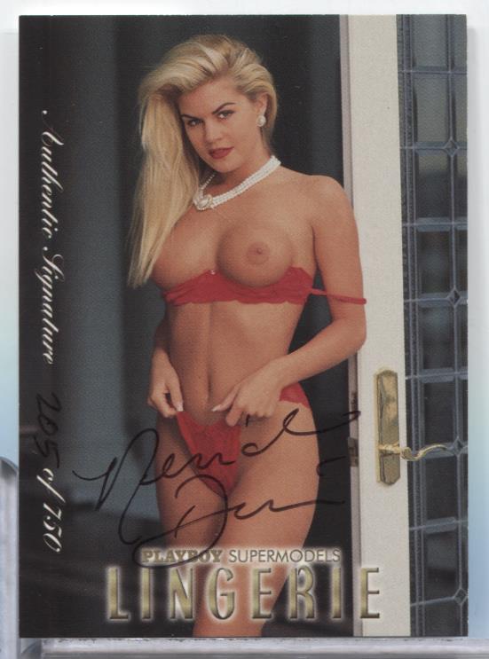 Neriah Davis Playmate 1999 Playboy Lingerie Auto 205/750 #8 063023MLCD163