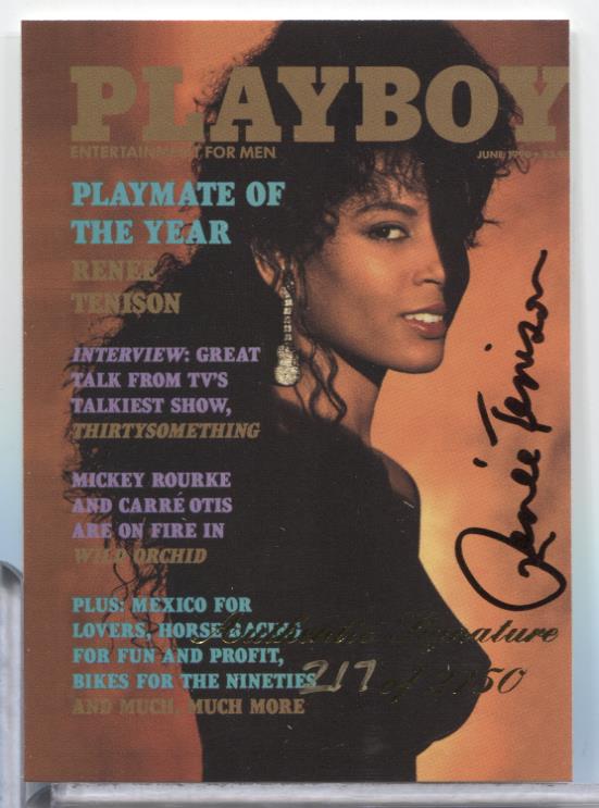 Renee Tenison Playmate 1995 Playboy Auto 217/2750 #1PY 063023MLCD142