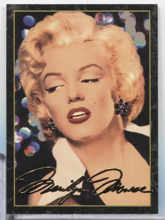 Marilyn Monroe 1995 Sports Time 24kt Gold Signature Series #102 070623MLCD116