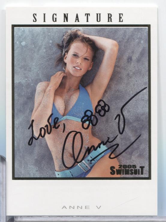 Anne V Vyalitsyna Model 2005 Sports Illustrated Swimsuit Auto 070623MLCD14