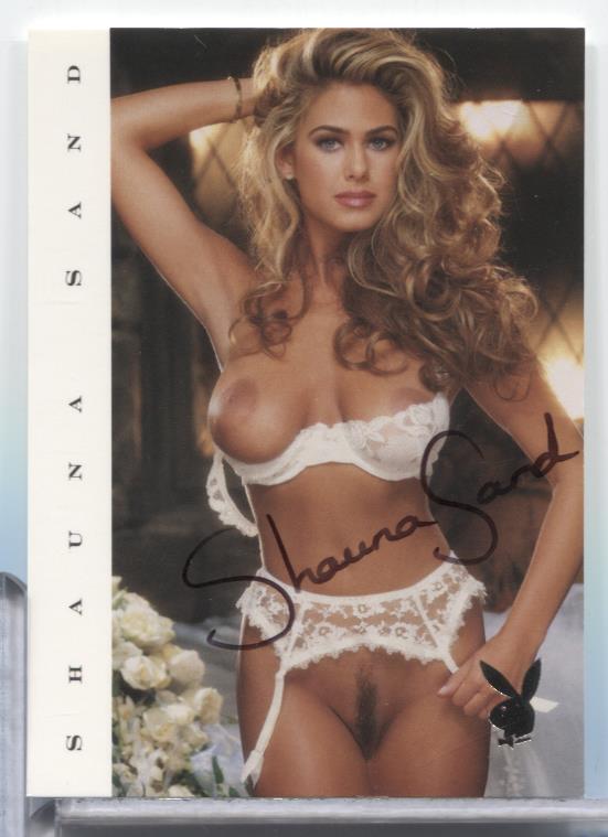 Shauna Sand May Autographed 2000 Playboy Card #96 w/COA 071023MLCD2
