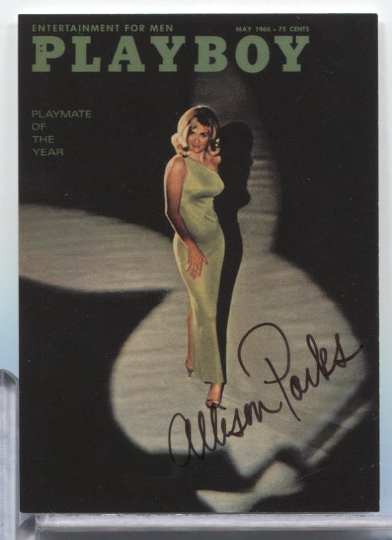 Allison Parks Playmate Autographed 1995 Playboy Card #37 w/COA 070623MLCD137