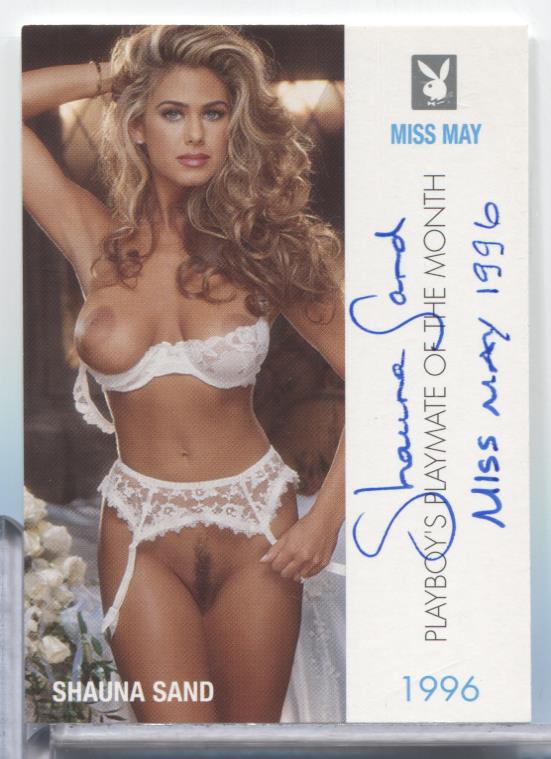 Shauna Sand Miss May Autographed 2002 Playboy Card #87 w/COA 070623MLCD154