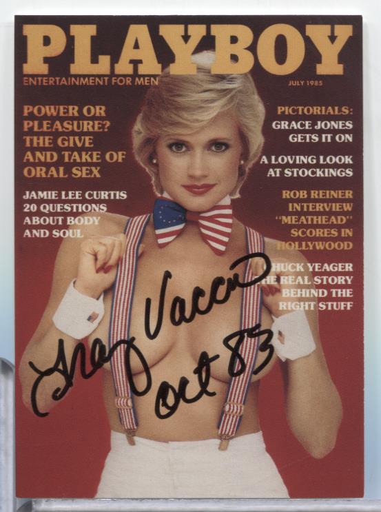 Tracy Vaccaro Playmate Autographed 1996 Playboy Card #94 w/COA 071723MLCD35