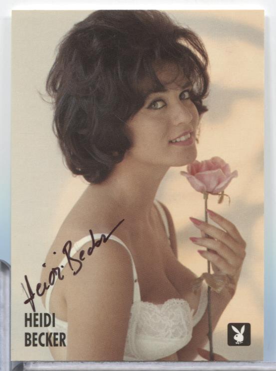 Heidi Becker Miss June Autographed 1996 Playboy Card #23 w/COA 071723MLCD17
