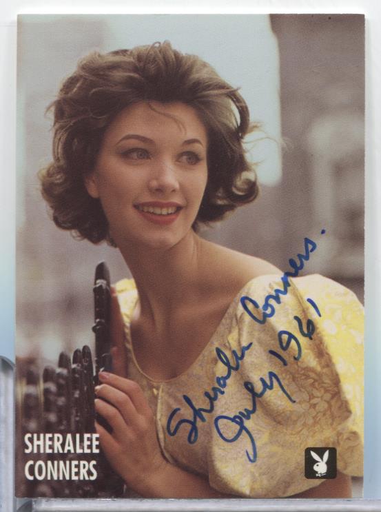 Sheralee Conners Miss July Autographed 1996 Playboy Card #23 w/COA 071023MLCD204