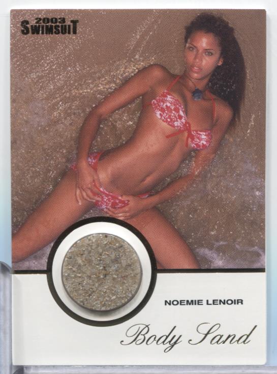 Noemie Lenoir 2003 Sports Illustrated Body Sand Card #S7 071723MLCD73