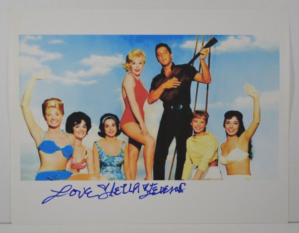 Stella Stevens Actress Autographed 8.5"x11" Photo w/COA WWE6-33