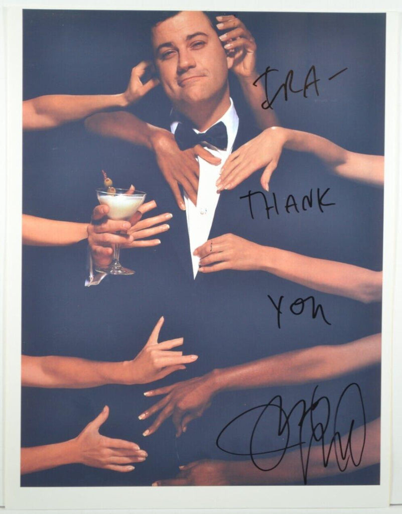 Jimmy Kimmel TV Host Autographed 8.5"x11" Photo w/COA WWE6-82
