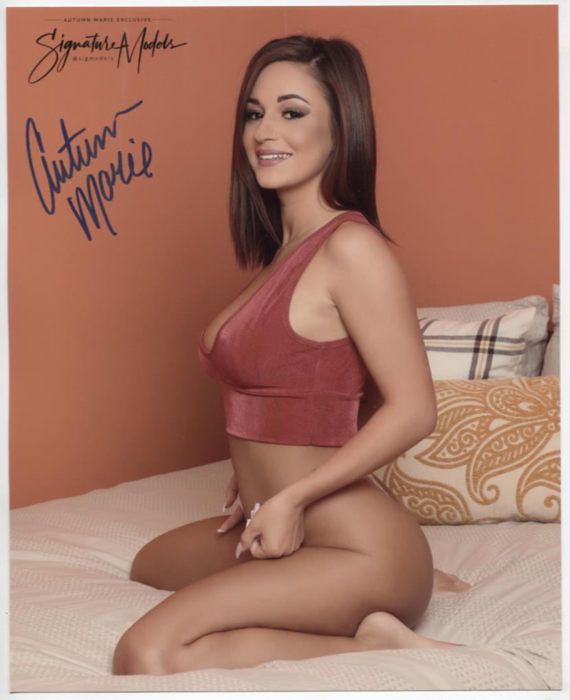 Autumn Marie Actress Autographed 8"x10" Photo w/COA WWE6-154