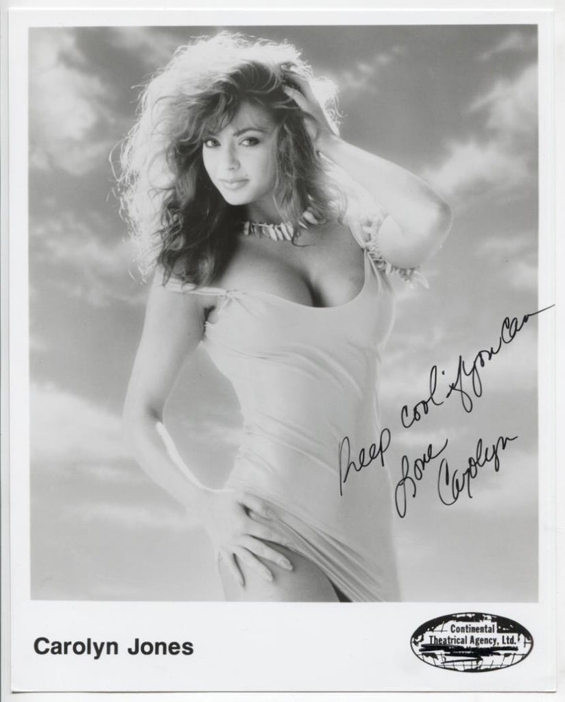 Carolyn Jones Model Autographed 8"x10" Photo w/COA WWE7-103