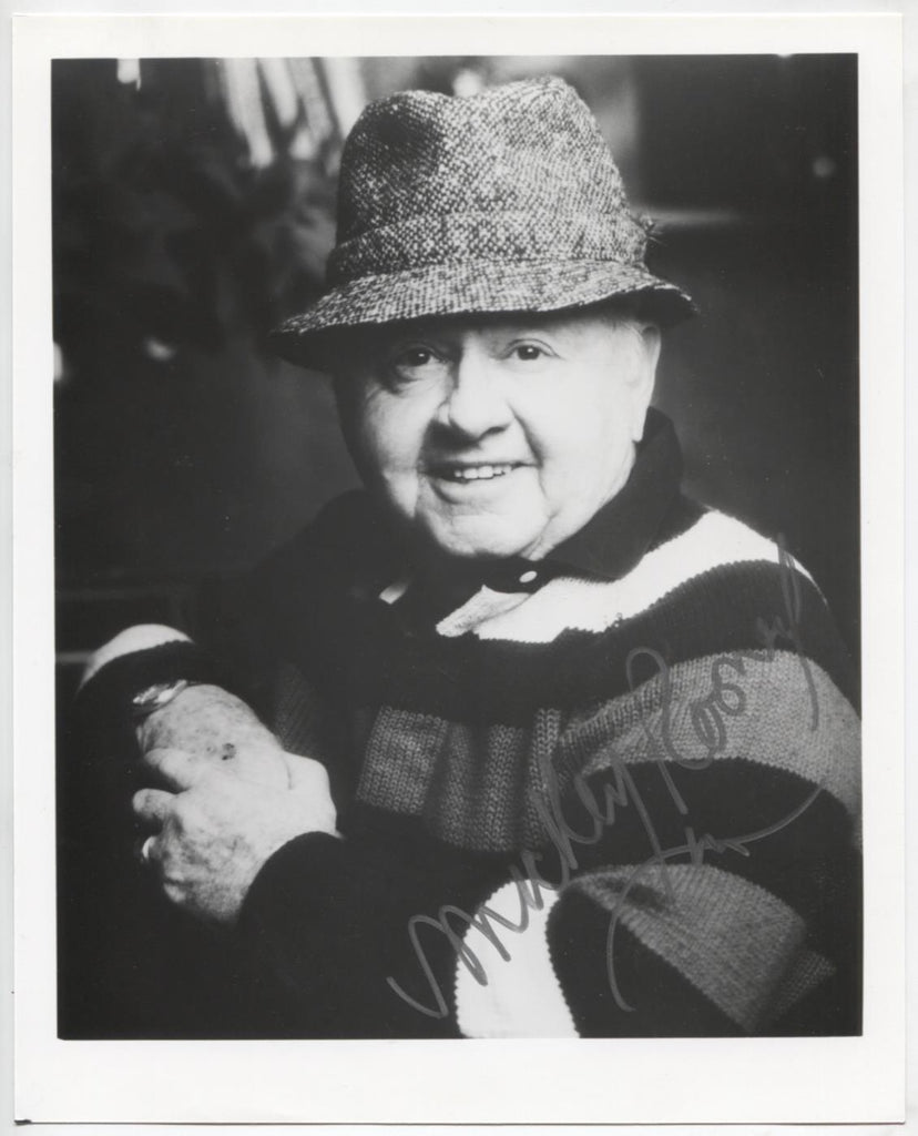 Mickey Rooney Actor Autographed 8"x10" Photo w/COA WWE7-187