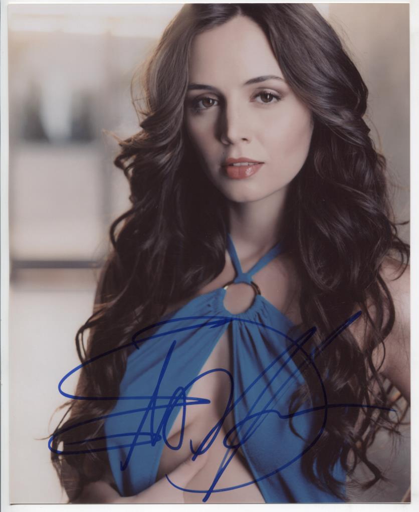 Eliza Dushku Actress Autographed 8"x10" Photo w/COA WWE8-150