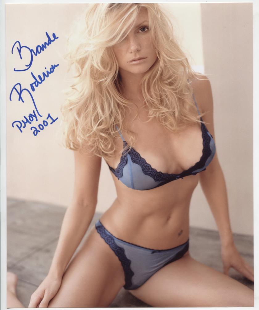 Brande Roderick Playboy Autographed 8"x10" Photo w/JG Autographs COA WWE8-79