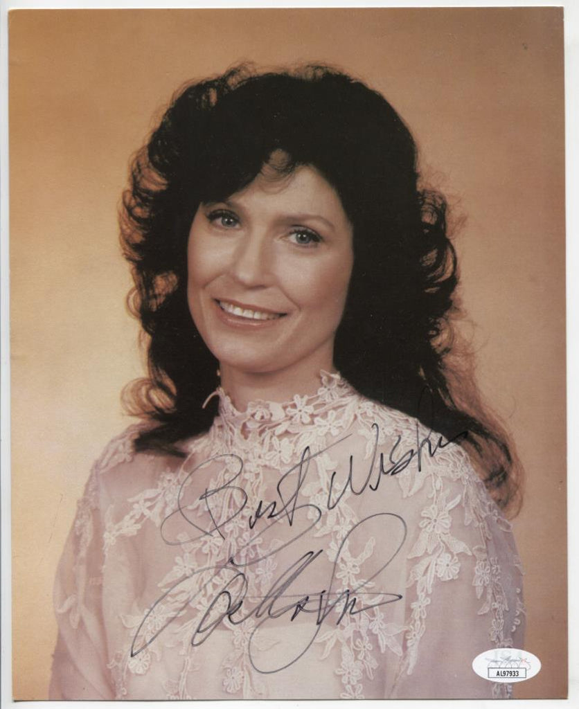 Loretta Lynn Singer Autographed 8"x10" Photo w/JSA COA WWE10-8