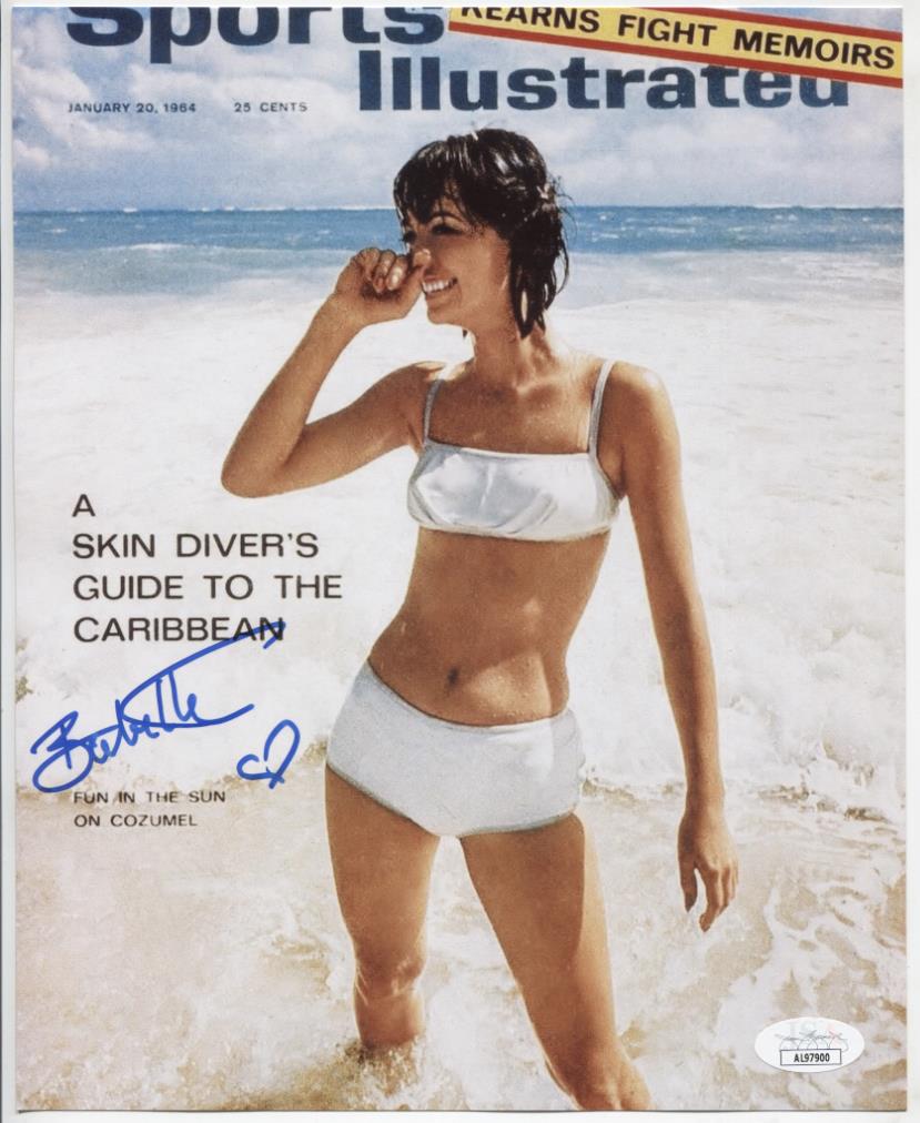 Babette March Model Autographed 8"x10" SI 1964 Cover Photo w/JSA COA WWE10-37