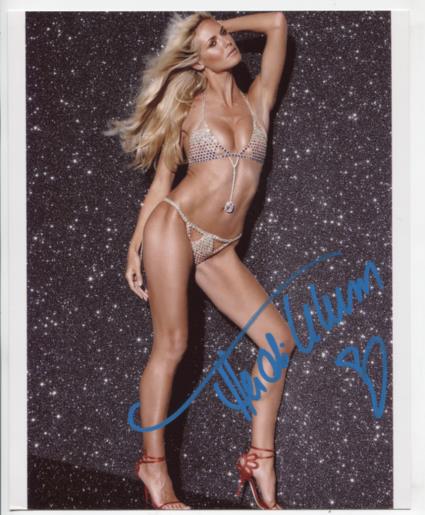 Heidi Klum Model Autographed 8"x10" Photo w/COA WWE11-2