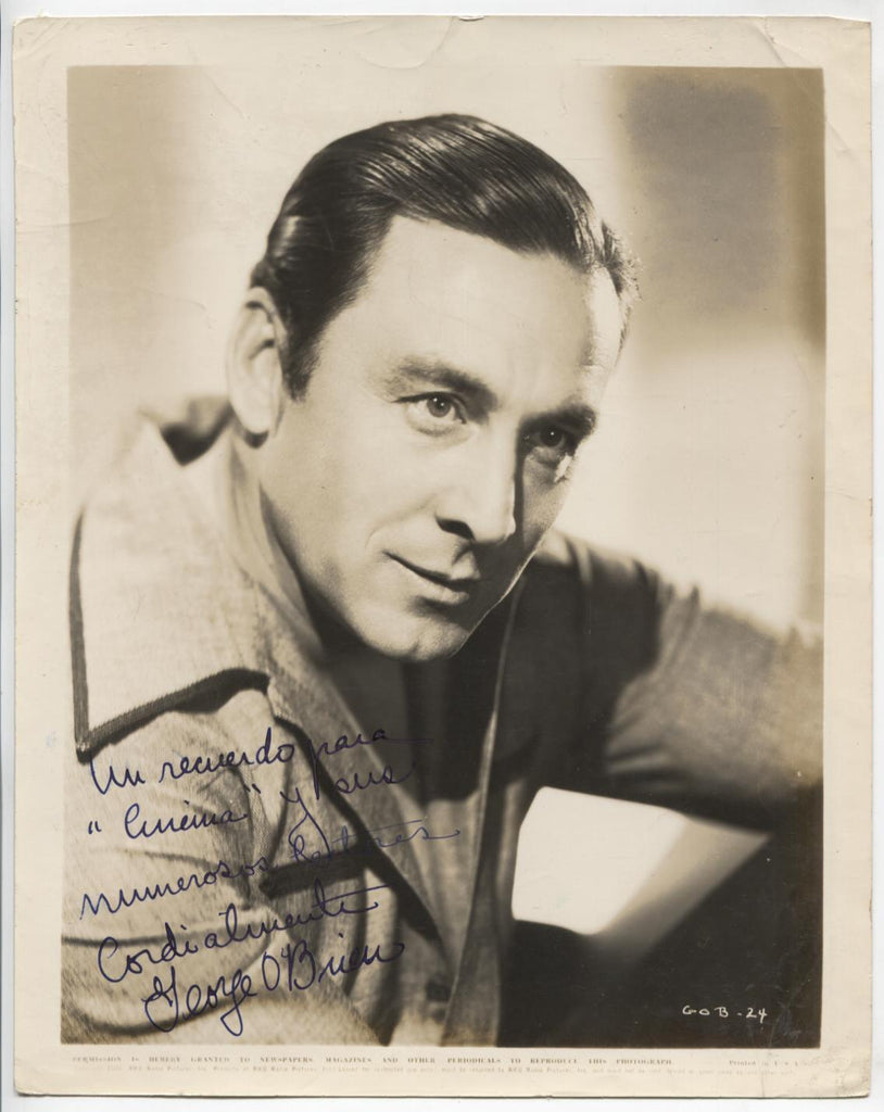 George O'Brien Actor Autographed 8"x10" Photo w/COA WWE10-49
