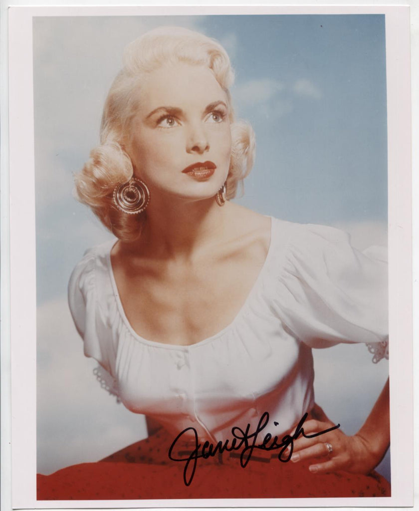 Janet Leigh Actress Autographed 8"x10" Photo w/COA WWE13-23