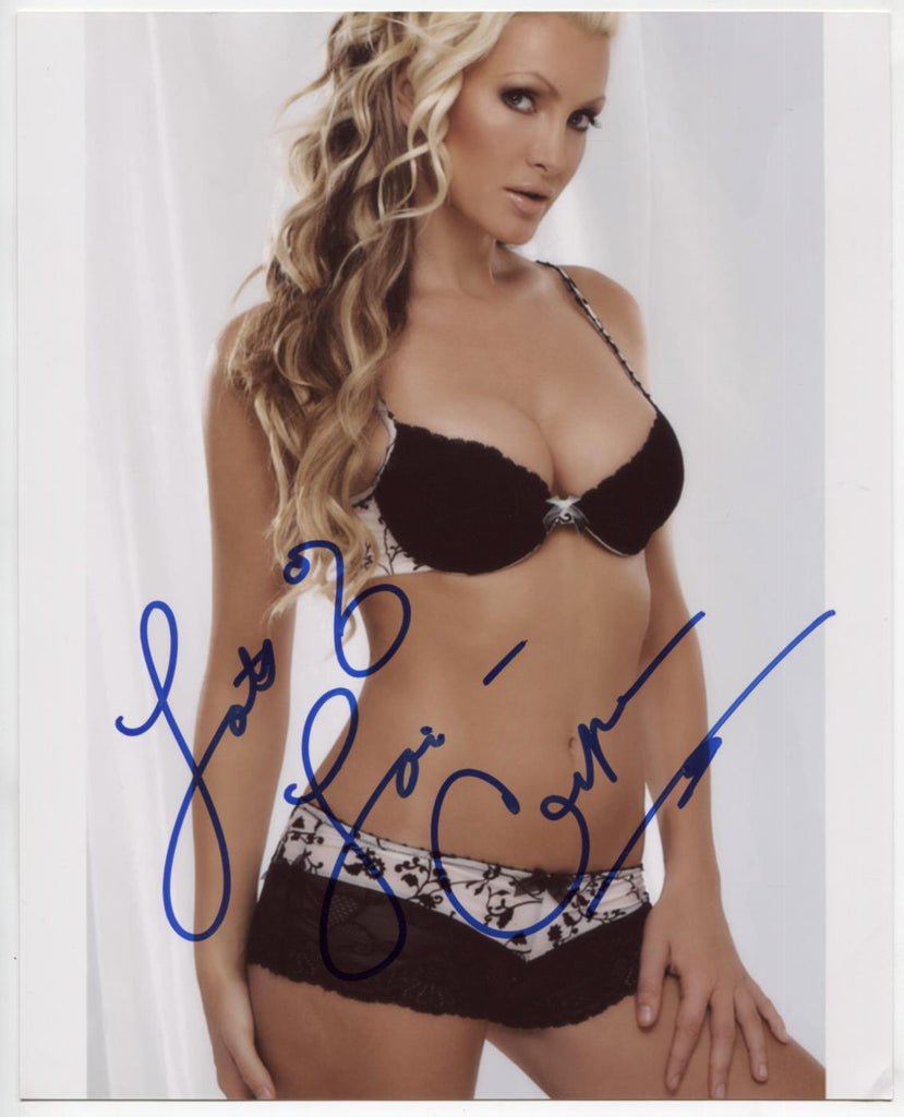 Caprice Model Autographed 8"x10" Photo w/COA WWE13-77