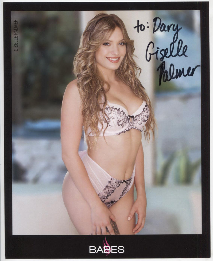Giselle Palmer Adult Actress Autographed 8"x10" Photo w/COA WWE13-180