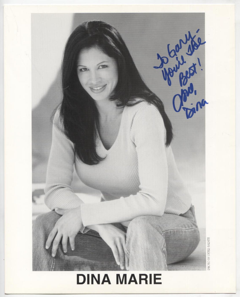 Dina Marie Adult Actress Autographed 8"x10" Photo w/COA WWE13-134