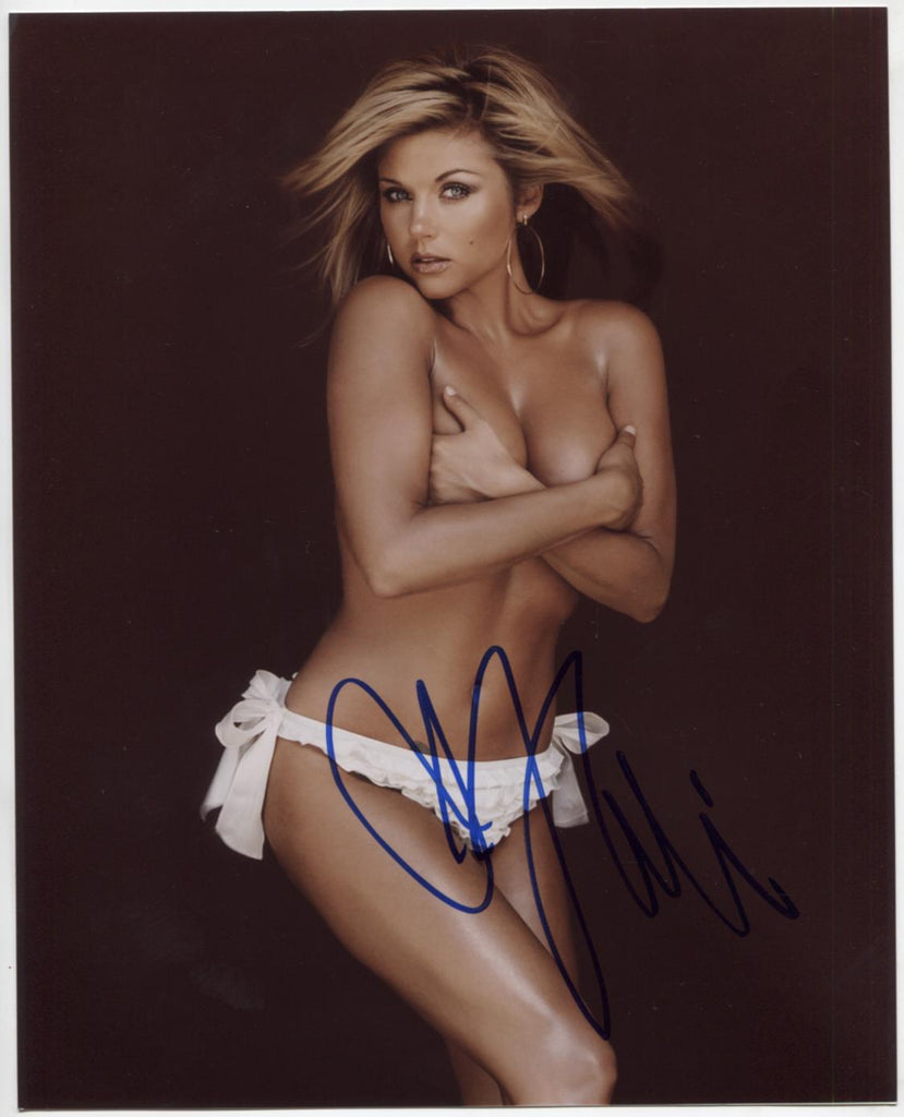 Tiffani Amber Thiessen Actress Autographed 8"x10" Photo w/COA WWE13-125
