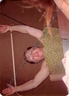 Adult 1970s Photo 3.5x5 Bondage Older Man Bound Dominated Submissive 268HS