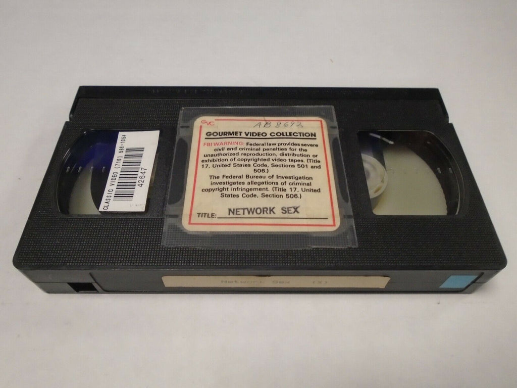 Network Sex Gourmet Video Adult VHS 050119AMP2
