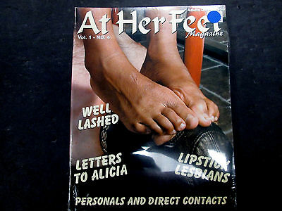 At Her Feet Adult Magazine Lipstick Lesbians vol.1 # 4 ex 061015lm-ep - New