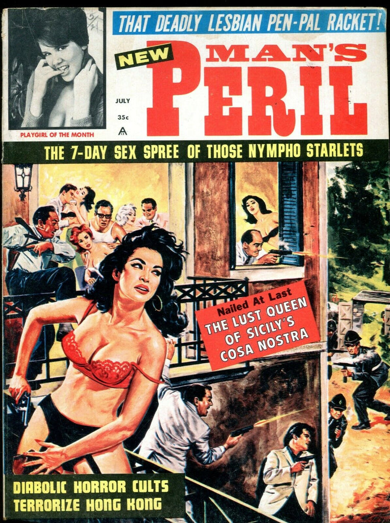 Man's Peril Magazine Elke Sommer July 1964 072319lm-ep