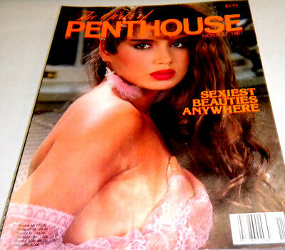 Girls of Penthouse Adult Magazine"Sexiest Beauties" December 1987 073113lm-ep - Used