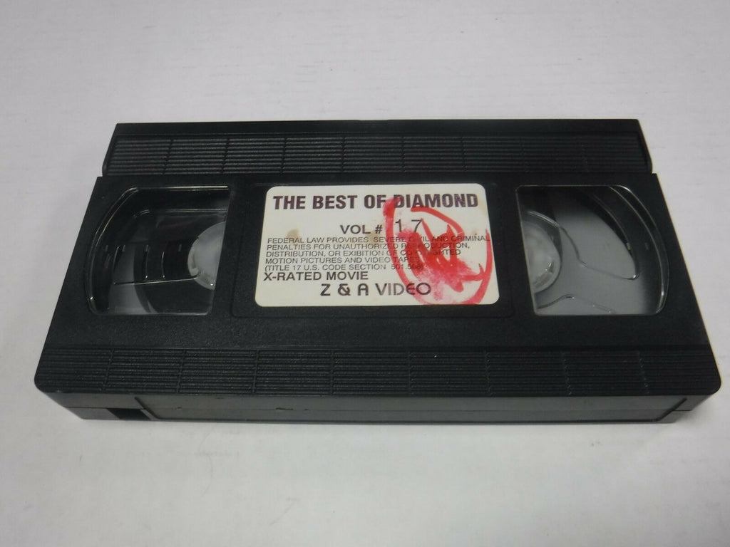 The Best of Diamond Vol 17 Z & A Video Adult VHS 010219AMP2