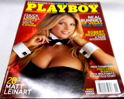 Playboy Adult Magazine "Bunnies Of Vegas" November 2007 mnt051113Lm-ep - Used