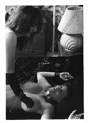 Adult 1990s B&W Photo 5x7 Bondage MILF Ashley Renee Bound & Dominated 58MS