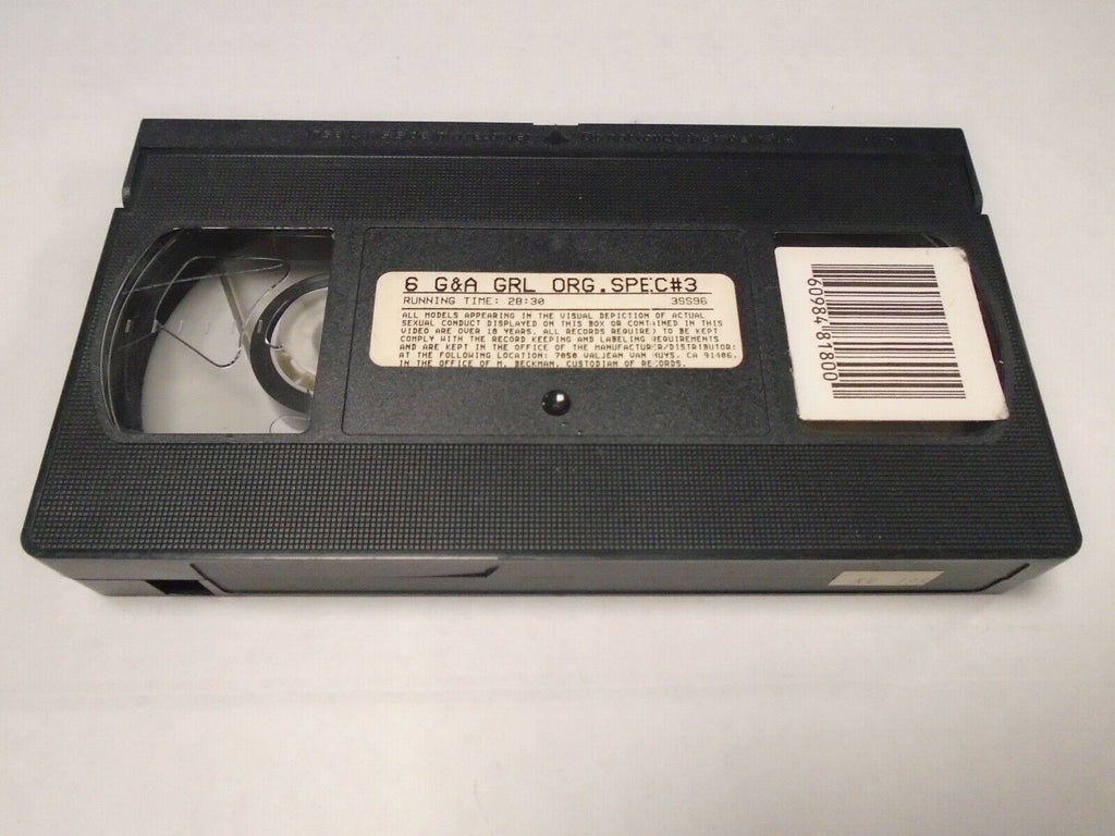 6 G&A Girl Orgy Special #3 28mins Adult VHS 070519AMP