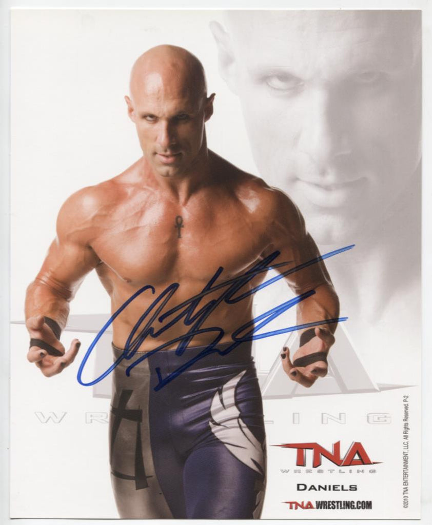Christopher Daniels TNA Autographed 8"x10" Photo w/ COA WWE1-40
