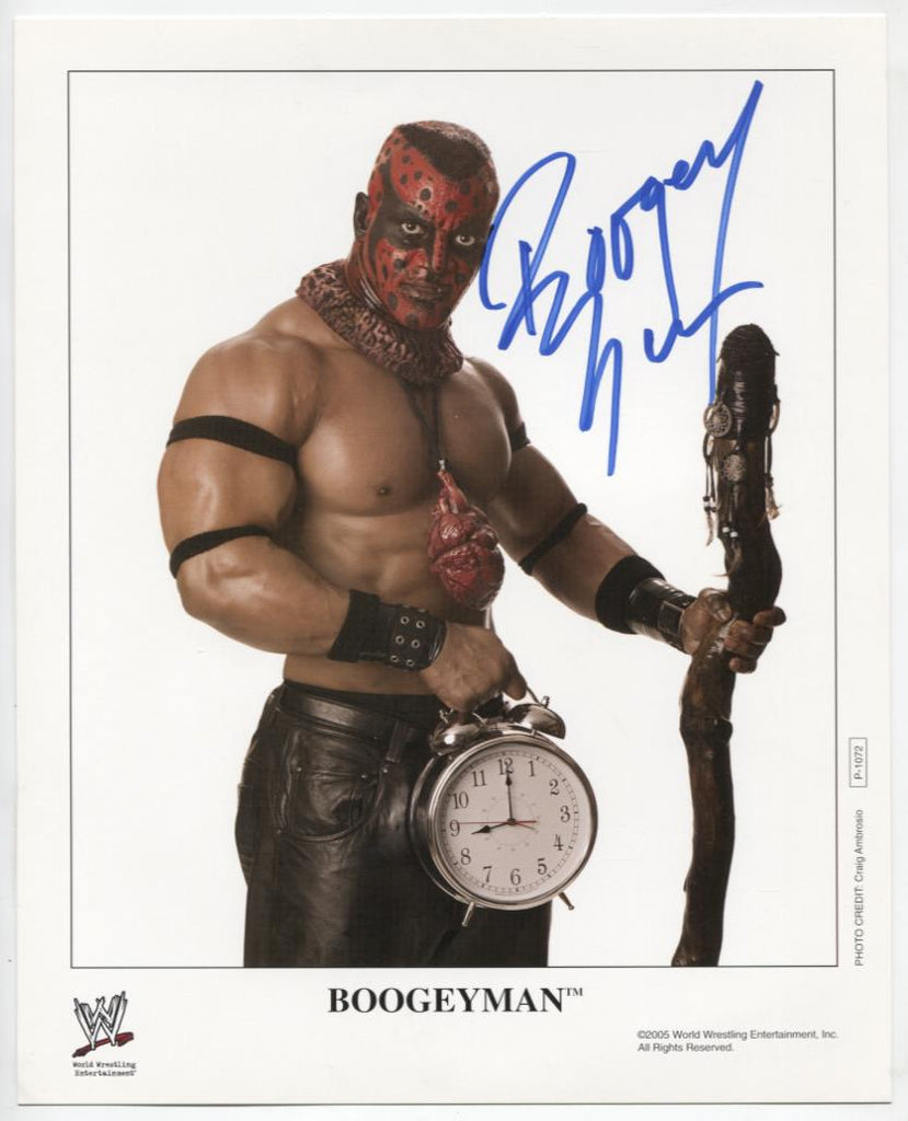 Bogeyman WWE Autographed 8"x10" Promotional Photo w/ COA WWE1-45