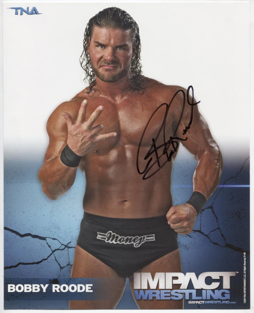 Bobby Roode TNA Autographed 8"x10" Photo w/COA WWE2-4