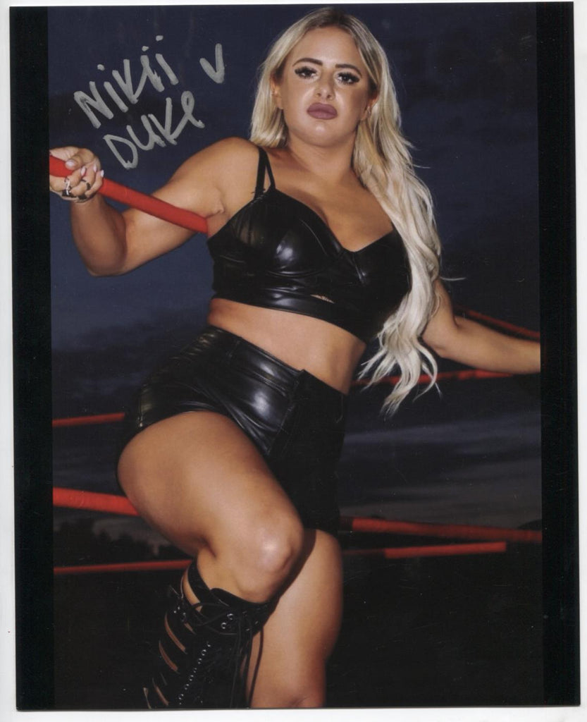 Nikii Duke WWE Autographed 8"x10" Photo w/COA WWE2-75