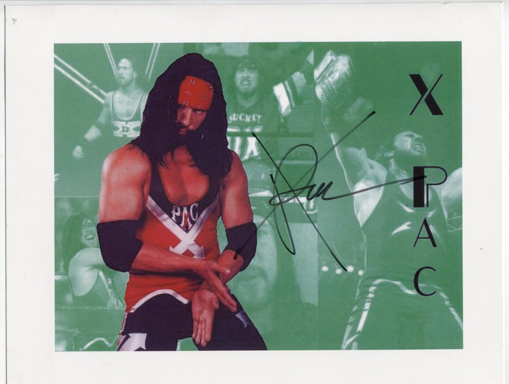 X Pac Sean Michael Waltman WWF Autographed 8.5"x11" Photo w/COA WWE1-127