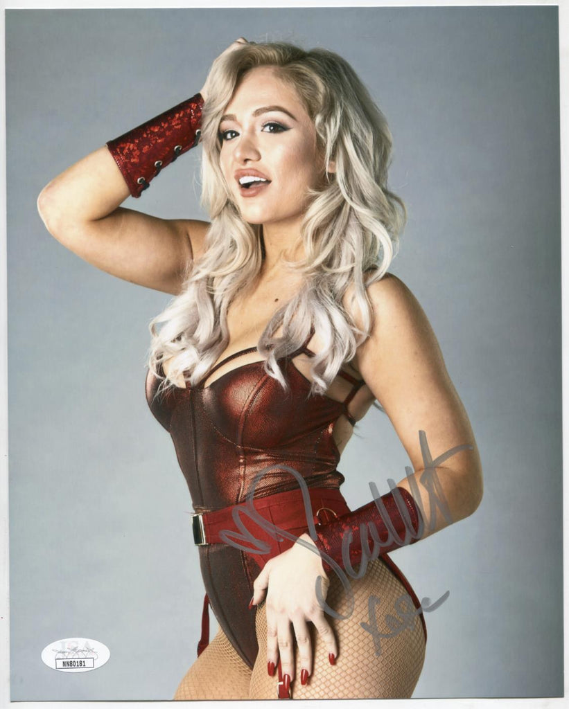 Scarlett Bordeaux WWE Autographed 8"x10" Photo w/JSA COA WWE2-105