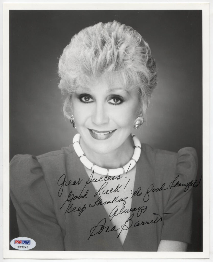 Rona Barrett Columnist Autographed 8"x10" Photo w/PSADNA COA WWE3-43