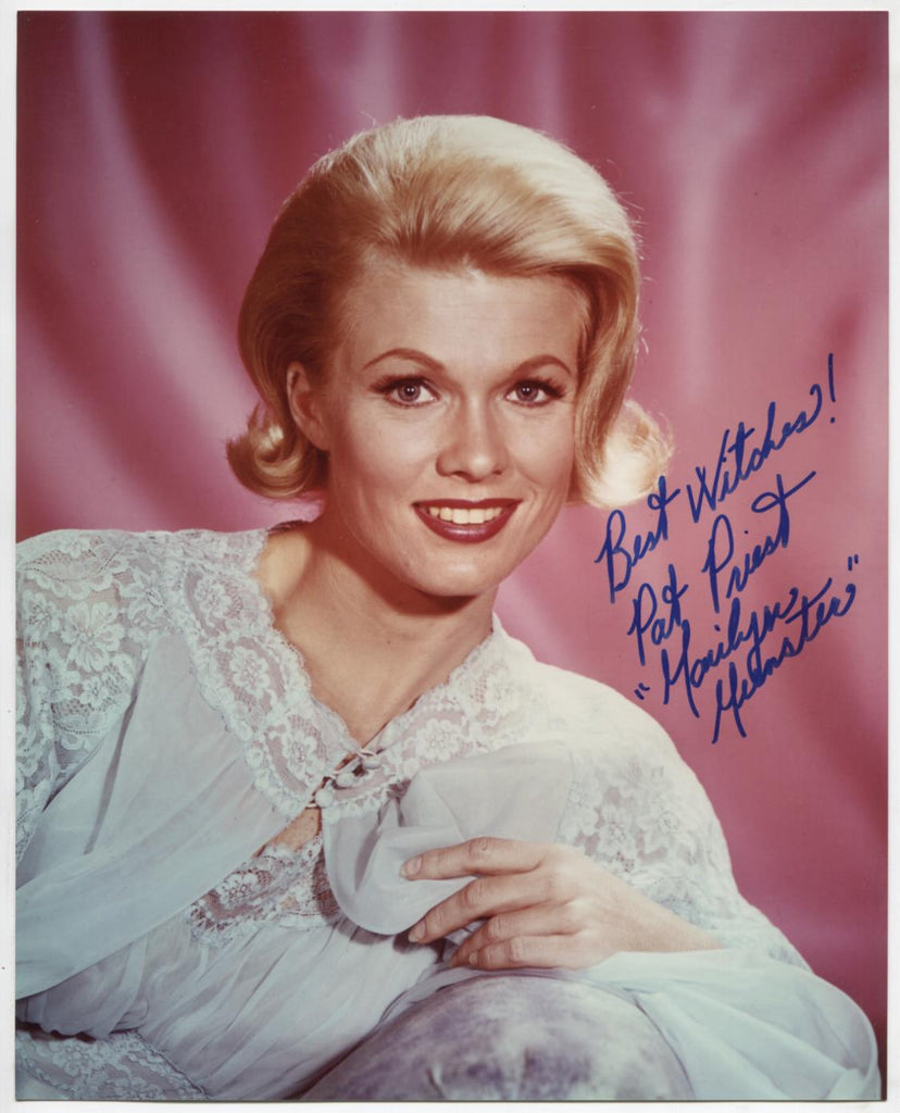 Pat Priest The Munsters Autographed Inscribed 8"x10" Promo Photo w/COA WWE3-40