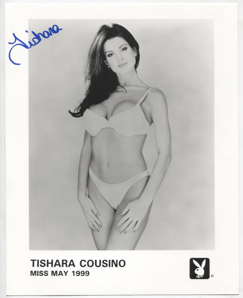 Tishara Cousino Playboy Autographed 8"x10" Promo Photo w/COA WWE3-28